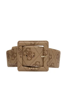 Guess Pasek Damski BW9247 P5370 Beżowy - Paski - miniaturka - grafika 1
