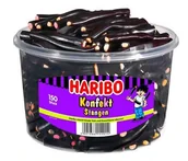 Żelki - HARIBO żelki KONFEKT Lukrecjowe 150SZT - miniaturka - grafika 1