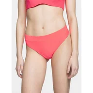 Stroje kąpielowe - Strój kąpielowy dół od bikini damski 4F H4L21KOS002D-63S Różowy - miniaturka - grafika 1