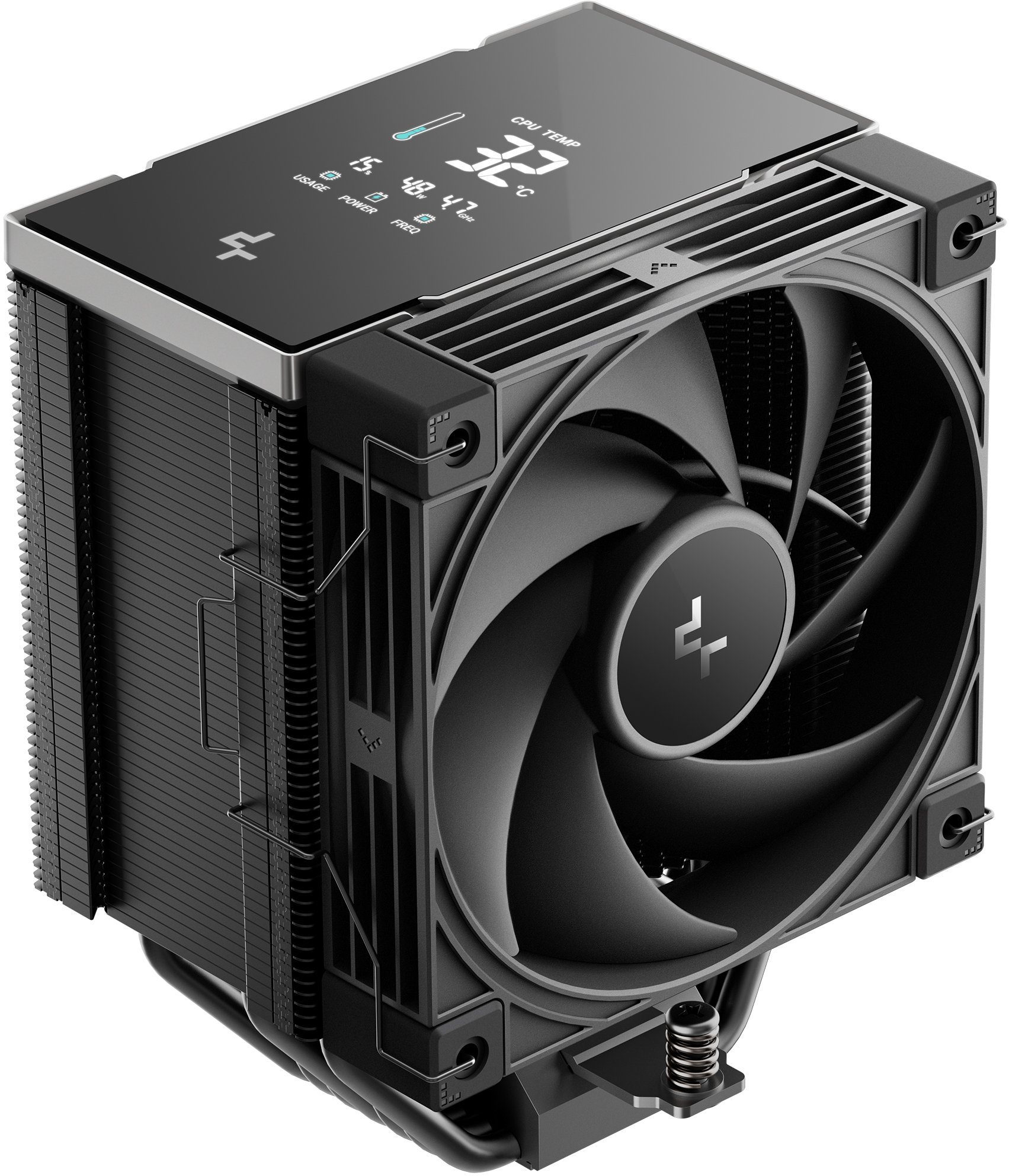 DeepCool AK700 Digital NYX Procesor Chłodnica powietrza 12 cm Czarny 1 szt. R-AK700-BKNNMN-GJD-1