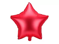 Pozostałe akcesoria świąteczne - PartyDeco """"Balon foliowy Gwiazdka, 48cm, czerwony"""" FB3S-007 [14766364] - miniaturka - grafika 1