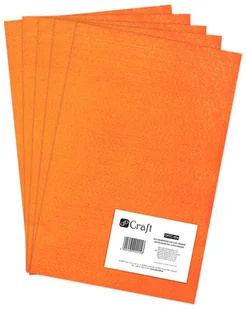 DpCraft Filc poliestrowy A4, orange, Dp Craft - Dekoracja stołu - miniaturka - grafika 3