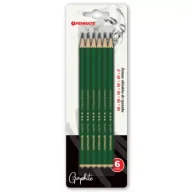 Ołówki - Zestaw ołówków miękkich PENMATE do rysunku na blistrze 6szt. - miniaturka - grafika 1