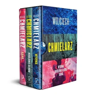 Pakiet Wyrwa / Królowa Głodu / Rana - Wojciech Chmielarz - Kryminały - miniaturka - grafika 1