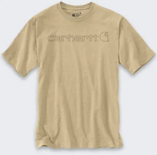 Koszulka Carhartt Dearborn Relaxed Logo Beach - Koszulki męskie - miniaturka - grafika 1