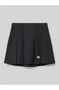 Spódnica mini z wyhaftowanym logo - adidas Originals - Spódnice - miniaturka - grafika 1
