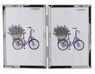 Ramki na zdjęcia - Ramka metalowa srebrna 2 zdjęcia 10x15 błyszcząca - miniaturka - grafika 1