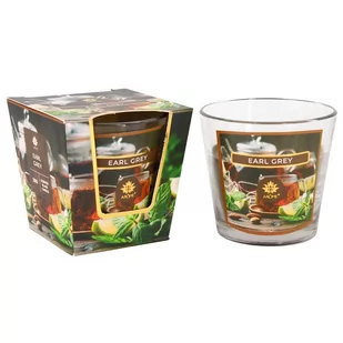 Arome Świeczka zapachowa w szkle Earl Grey, 120 g - Świece - miniaturka - grafika 1