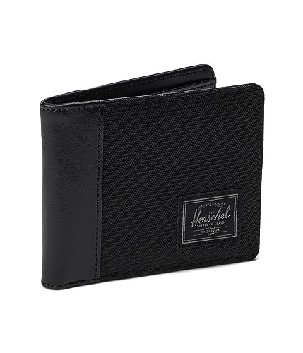 Herschel Supply Co Hank portfel, czarny odcień, czarny odcień, portfel Hank