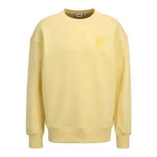Męska Bluza FILA BABEN OVERSIZED FAM0332-20013 – Żółty - Bluzy męskie - miniaturka - grafika 1