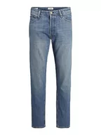 Spodenki męskie - JACK & JONES Męskie spodnie jeansowe, Blue Denim, 36W / 32L - miniaturka - grafika 1