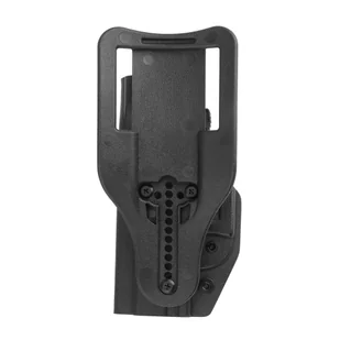 DoubleTap Gear - Kabura zewnętrzna OWB Strighter SLS - Glock 19 - Kydex - Czarna - Odzież taktyczna i umundurowanie - miniaturka - grafika 4
