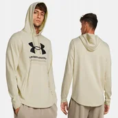 Bluzy męskie - BLUZA MĘSKA TRENINGOWA SPORTOWA Z KAPTUREM UNDER ARMOUR - miniaturka - grafika 1