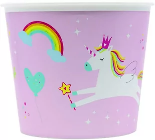 PROCOS NON-DISNEY Pudełko na popcorn Jednorożec - 1 szt. 91636 - Urodziny dziecka - miniaturka - grafika 1