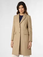 Płaszcze damskie - Tommy Hilfiger Płaszcz damski Kobiety beżowy jednolity, 42 - miniaturka - grafika 1