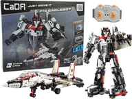 Roboty dla dzieci - Lean Sport Klocki Konstrukcyjne Robot Samolot Z Klocków Cada Zdalnie Sterowane 917 Elementów - miniaturka - grafika 1