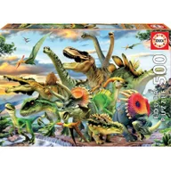 Puzzle - Educa Borras 17961 500 dinozaur puzzle, wielokolorowy - miniaturka - grafika 1