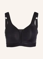 Biustonosze - Odlo Biustonosz Sportowy Padded High schwarz - miniaturka - grafika 1