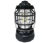 Latarki - LED Ściemnialna przenośna lampa kempingowa 3xLED/3W/3xAA IPX4 czarny - miniaturka - grafika 1