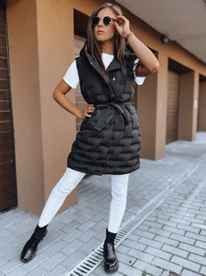 Kamizelka damska PAOLLA czarna Dstreet TY2307-XXL - Kamizelki damskie - miniaturka - grafika 1