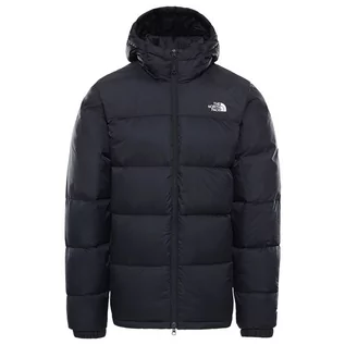 Kurtki męskie - Kurtka The North Face Diablo Hooded Down Jacket 0A4M9LKX71 - czarna - grafika 1