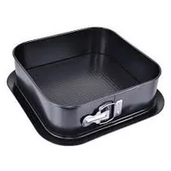 Formy do ciast - Tortownica 240 kwadratowa "non-stick" czarna - miniaturka - grafika 1