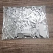 Inne - TEMU Wykrojniki do metalu Szablony, 50 lub 30 stylów losowo, małe kwiaty, małe liście, małe ptaki, małe zwierzęta i rośliny, używane do wytłaczania - miniaturka - grafika 1