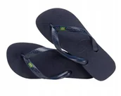 Klapki i japonki damskie - Havaianas Klapki Granatowe Japonki 25-26 Żji - miniaturka - grafika 1