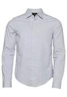 Bluzy męskie - Superdry Studios Micro Textured Shirt Bluza męska, Cobalt Micro Dot, S - miniaturka - grafika 1