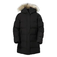 Płaszcze damskie - Damski Płaszcz pikowany zimowy HELLY HANSEN W BLOSSOM PUFFY 53624_990 – Czarny - miniaturka - grafika 1