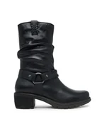 Botki damskie - Pikolinos Botki W1T-9590C1 Czarny - miniaturka - grafika 1