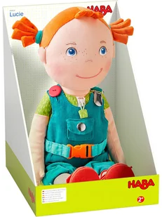 Haba Lalka "Lucie" - 2+ - Lalki dla dziewczynek - miniaturka - grafika 1