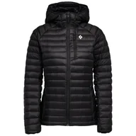Kurtki i kamizelki sportowe damskie - Kurtka damska Black Diamond W Approach Down Hoody Rozmiar: M / Kolor: czarny - miniaturka - grafika 1