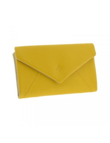 ADAPELL Portfel 18 x 11 x 3 cm, kremowy, musztardowy, musztarda, Talla única, Casual