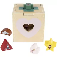 Zabawki interaktywne dla dzieci - Zabawka drewniana Lupilu 427271 Kostka czerwona - miniaturka - grafika 1