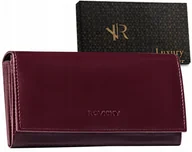 Portfele - Duży skórzany portfel z systemem RFID Protect - Rovicky - miniaturka - grafika 1