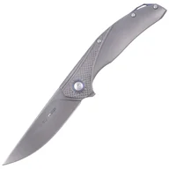 Noże - Nóż składany Viper Orso 2 Gray Titanium 3D, Satin Lohmann LO-QPM20-4 by Jens Ansø (V5996TI3D) - miniaturka - grafika 1