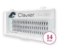 Sztuczne rzęsy i akcesoria - Clavier Clavier Eyelash kępki rzęs 14mm - miniaturka - grafika 1