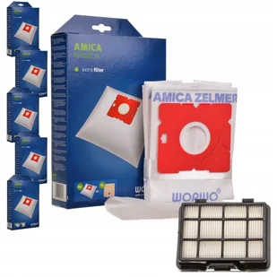 24x WORKI do AMICA ORA YUGO SURAZO VM + filtr HEPA - Worki do odkurzaczy 24x WORKI do AMICA ORA YUGO SURAZO VM + filtr HEPA - Worki do odkurzaczy - miniaturka - grafika 1