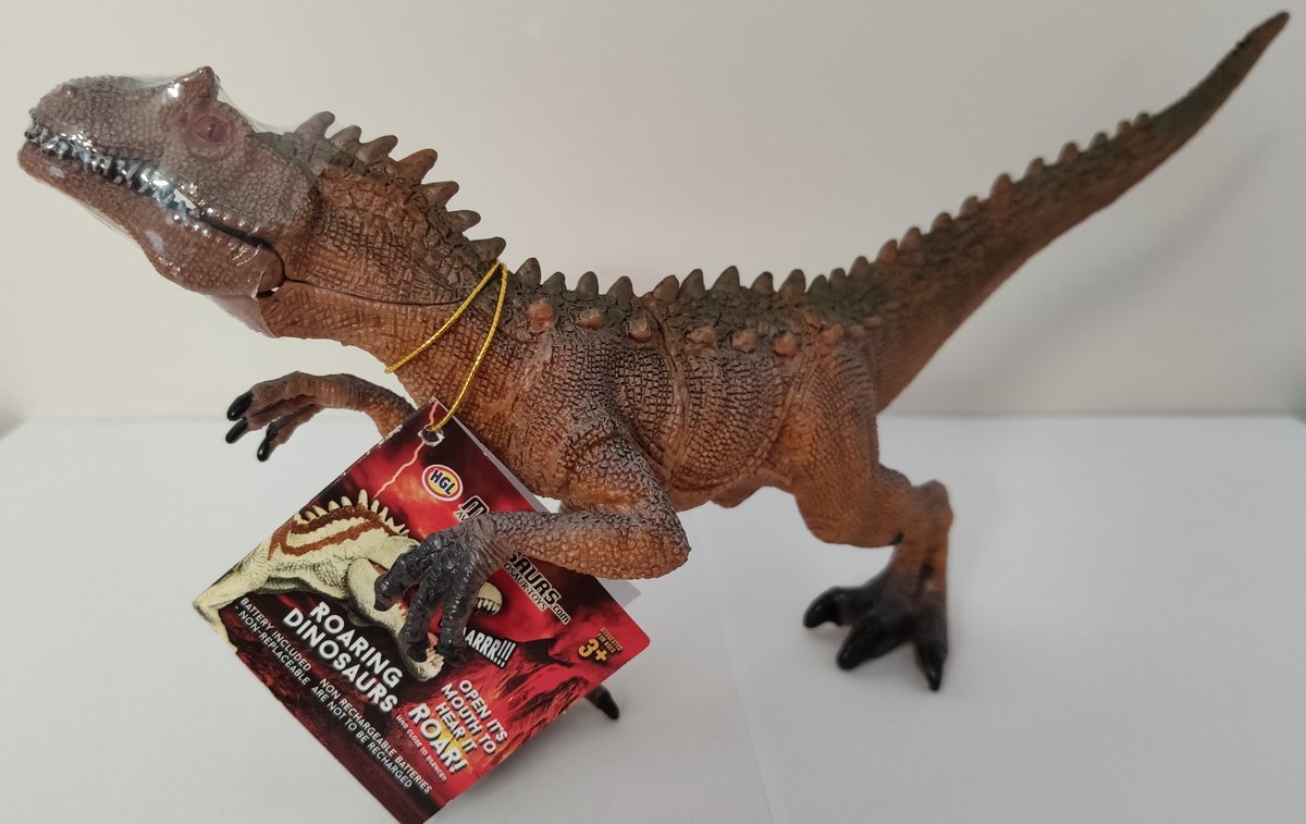 Dinozaur Ryczy Figurka Saurophaganax z Dźwiękiem