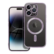 Etui i futerały do telefonów - Etui Futerał Electro Mag Cover do iPhone 14 Pro fioletowy - miniaturka - grafika 1