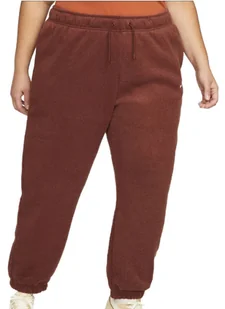 Damskie Spodnie Polar Nike Sportswear Plush Jogger DM9200-273 Plus Size 2X - Spodnie sportowe damskie - miniaturka - grafika 1