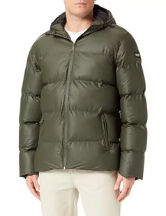 Schott NYC męska kurtka puchowa ILLINOIS KAKI XXXL, Khaki, 3XL - Kurtki męskie - miniaturka - grafika 1