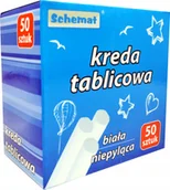 Kreda - Schemat Panta Plast Kreda tablicowa 50szt biała - miniaturka - grafika 1