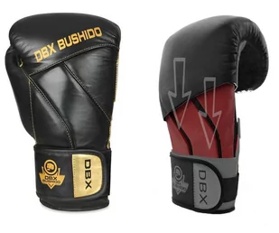 Rękawice bokserskie DBX Bushido Hammer Gold B-2v14 rozm. 10 oz - Rękawice bokserskie - miniaturka - grafika 1