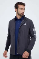 Kurtki męskie - adidas Performance kurtka do biegania Run Icon kolor czarny przejściowa - miniaturka - grafika 1