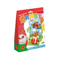 Zabawki kreatywne - Sandy Brokat Piaskowe malowanki - Lis i Miś - miniaturka - grafika 1