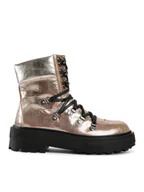 Botki damskie - Sergio Bardi Botki SB-68-10-000909 Złoty - miniaturka - grafika 1