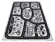 Dywany dla dzieci - Dywan do pokoju dziecka miasteczko G6-F26 - miniaturka - grafika 1