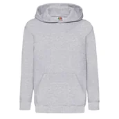 Bluzy dla dziewczynek - Bluza Dziecięca Z Kapturem Hooded Sweat Heather Grey r. 9-11(140) - miniaturka - grafika 1